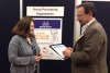 Diane Mase talking with Norm Tessell